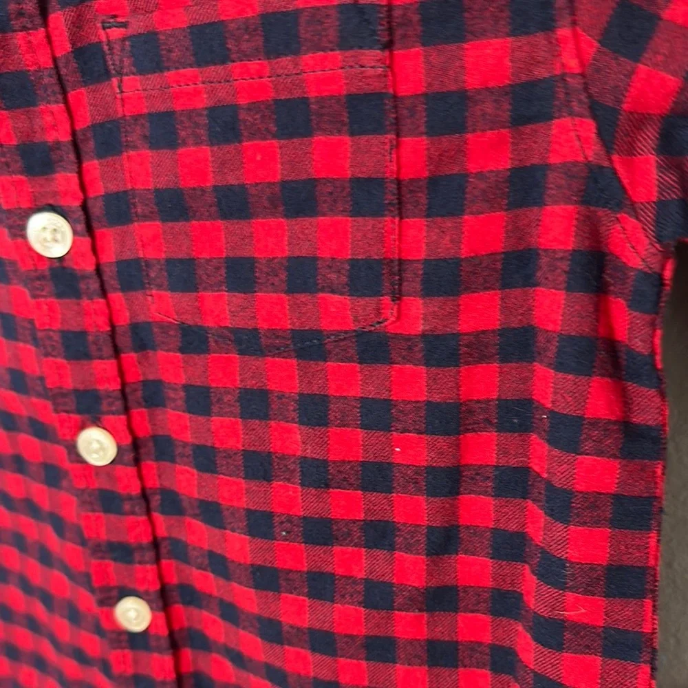 OshKosh B'gosh Red Plaid Kids Shirt Boy’s Button Up 3T New